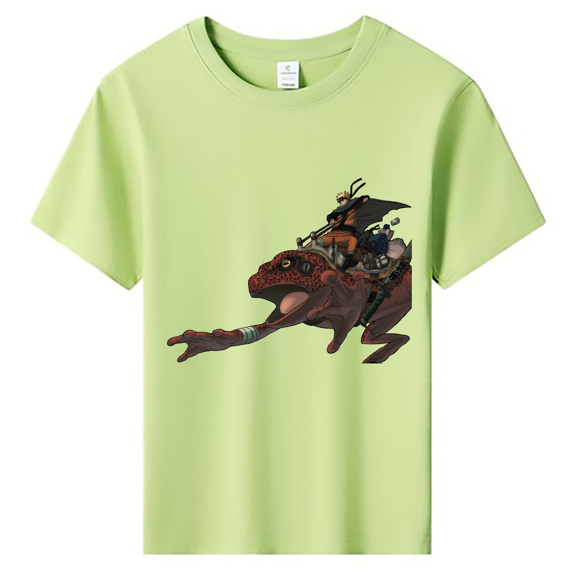 （画像用） NARUTO -ナルト- うずまき ナルト Uzumaki Naruto 綿100％キッズTシャツ（フロントプリント）